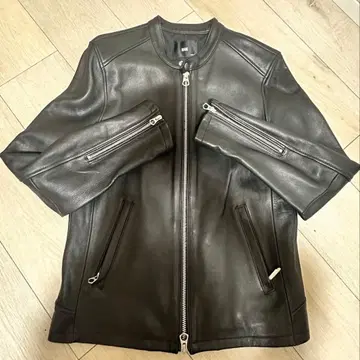 HARE 가죽 자켓 M 시착만 한 상품