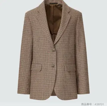 유니클로 테일러드 자켓