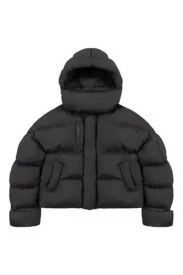 TRENDT VISION 다운 BLACK xs 택 포함 새상품