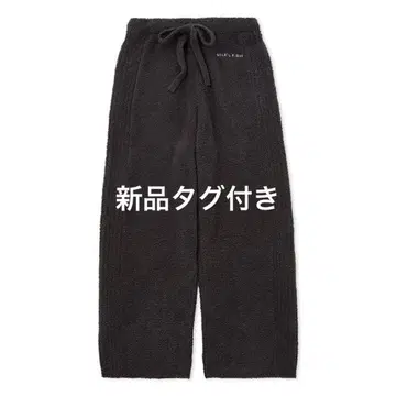 미사용 새상품 젤라또피케 베비모코 리브 로고 자카드 롱 팬츠