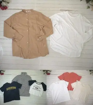 24-5517 여성용 의류 묶음 판매 18벌 ALL 유니클로 M/L/LL