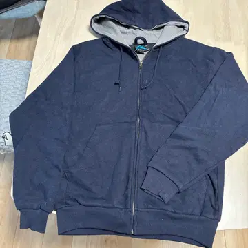 TRI-MOUNTAIN 네이비 후드 부착 후드티 S