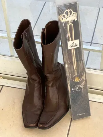 롱 부츠 & boots stand