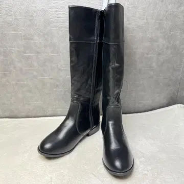 미사용 CAVOUR 카 롱 부츠 블랙, 블랙