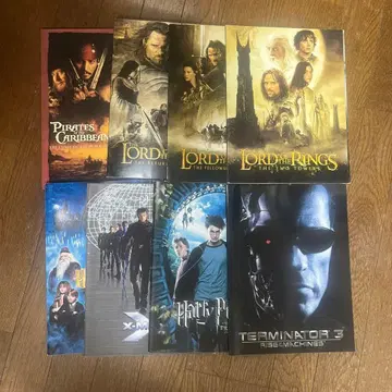 영화 팜플렛 세트 (8점)