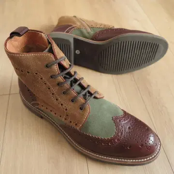 리걸 NC5F 58JR 윙팁 부츠 25.5cm 사이드 지퍼