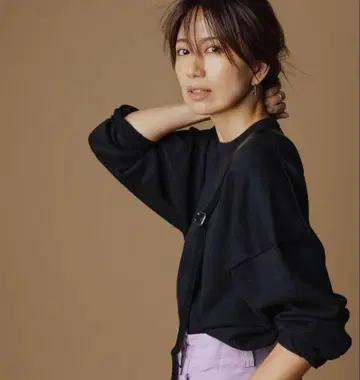 FORME 히가시하라 아키 니트 블랙 프리 사이즈