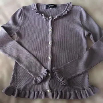 M'S GRACY 리브 편직 가디건 38 새상품급