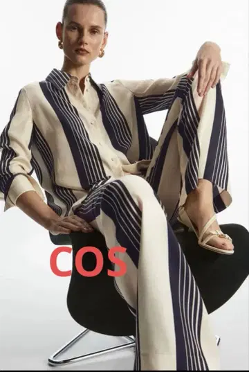 COS 스트라이프 셔츠 여성용