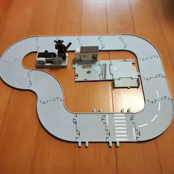 토미카타운 도로 건널목 건설 현장