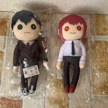 체인소 맨 포징 인형 봉제 인형 세트