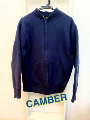 Camber 네이비 집업 맨투맨