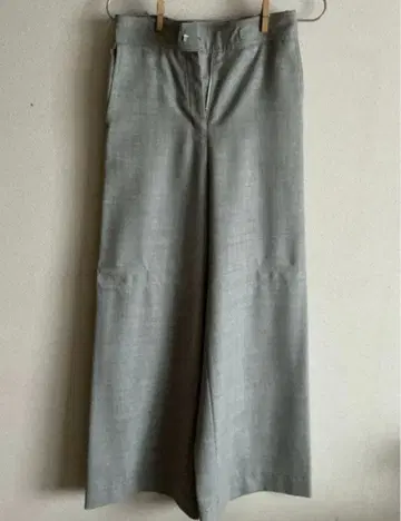 투모로우랜드 세미 와이드 팬츠