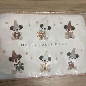 디즈니 크리스마스 2025 리루린린 수베니어 런치 매트 새상품