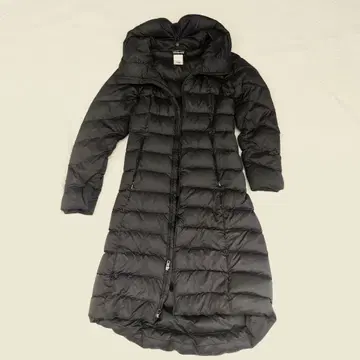 patagonia 다크 그레이 롱 다운 코트 XS
