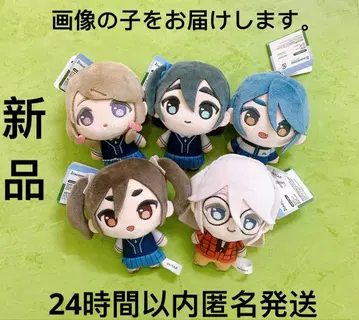 푸치슈 TV 애니메이션 mono 봉제 인형 마스코트 전 5종 세트 2