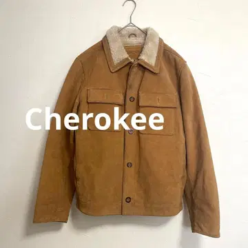 체로키 Cherokee 구제 가죽 보아 자켓 빈티지 S