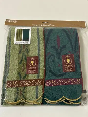 엘사 페이스 타월 2개 세트