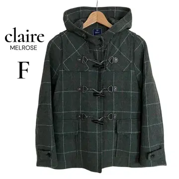 MELROSE claire 멜로즈 클레르 더플 코트 카키 프리