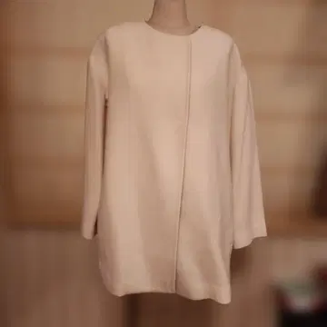 노카라 울 숏코트 NATURAL BEAUTY BASIC 화이트