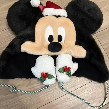 디즈니 미키마우스 미키 크리스마스 팬캡