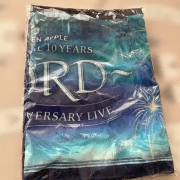 새상품 미세스 그린애플 FJORD 10주년 기념 라이브 타월