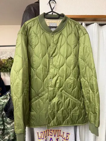 GAP 올리브 그린 퀼팅 자켓 L