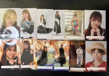 타케모토 유이 씨 브로마이드 47장 묶음 판매 굿즈