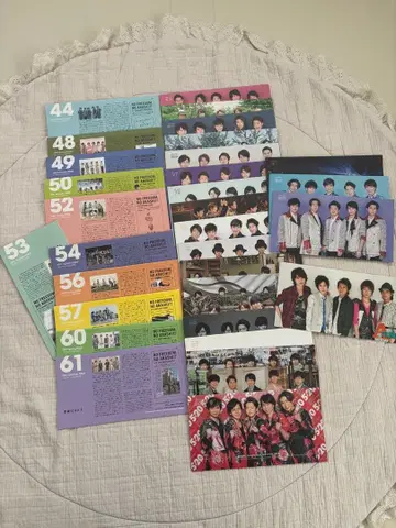 쟈니즈 뉴스레터 세트