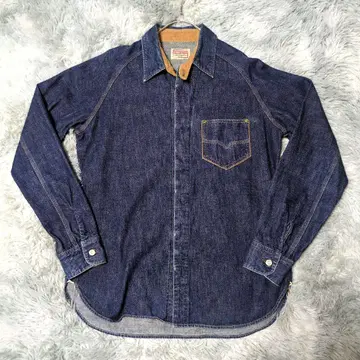 [ DELUXEWARE ] 7640 데님 셔츠 XL 상당 40s