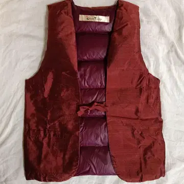 민소매 반텐 깃털 베스트 그랜드 페더