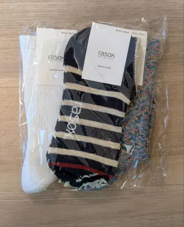 라소 rasox 3켤레 세트 M 사이즈 24-26cm