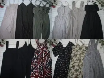 24-5545 여성용 의류 묶음 판매 19벌 오버롤 M/L/LL