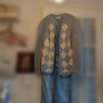 빈티지 모헤어 가디건