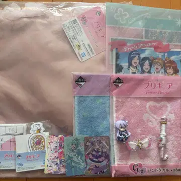 프리큐어 관련 제일복권 묶음 판매