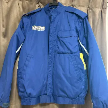 Keeper 점퍼 파란색 로고