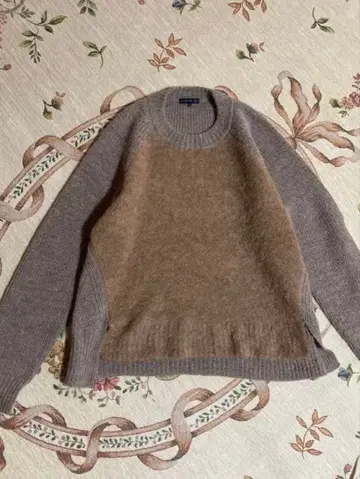 ATELIER SIX 베이지 브라운 스웨터 40