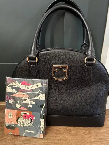 훌라 가죽 판타스티카 블랙 핸드백 핸드백 덤 포함