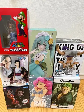 피규어 세트 슈퍼 마리오 원피스 등