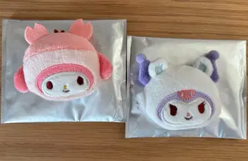 산리오 치이카와 (먼작귀) 시크릿 헤어 클립 쿠로미 마이멜로디