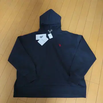 U.S. POLO ASSN. 다크 블루 후드티 M 택 포함 새상품