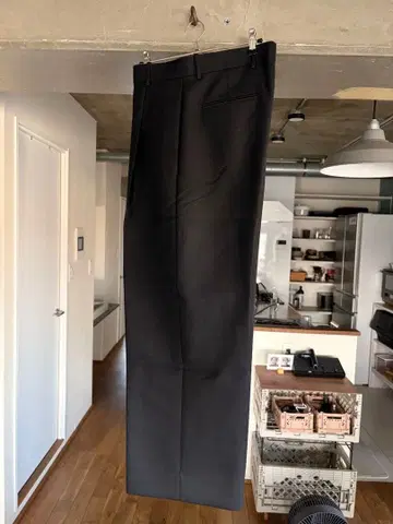 H BEAUTY&YOUTH 울 와이드 슬랙스 L