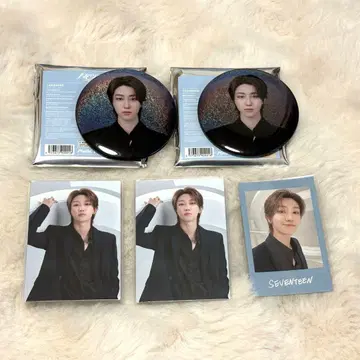 세븐틴 디에잇 캔뱃지 트레이딩 카드 폴라로이드 세트
