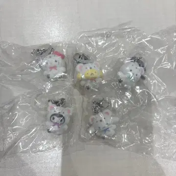 [세미 컴플리트! ] 산리오 메지루시 액세서리 포근포근 스노우