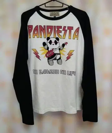 [ 새상품급 ] 팬디에스타  NISHIKI 래글런 롱T 사이즈M