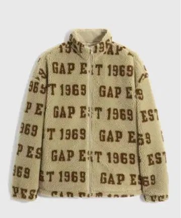 GAP 플리스 자켓 베이지 1969