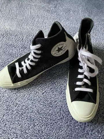 Converse All Star 지퍼 하이컷 스니커즈