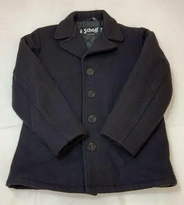 A/W Schott 샷 울 코트 피코트 38