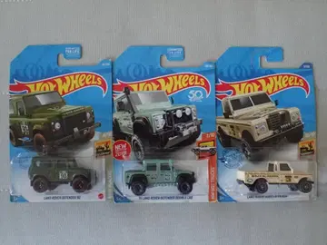 핫휠 랜드로버 디펜더 3대 세트