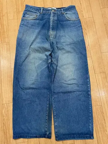 배기 데님 y2k 초와이드